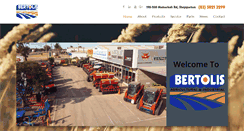 Desktop Screenshot of bertolifarmmachinery.com.au